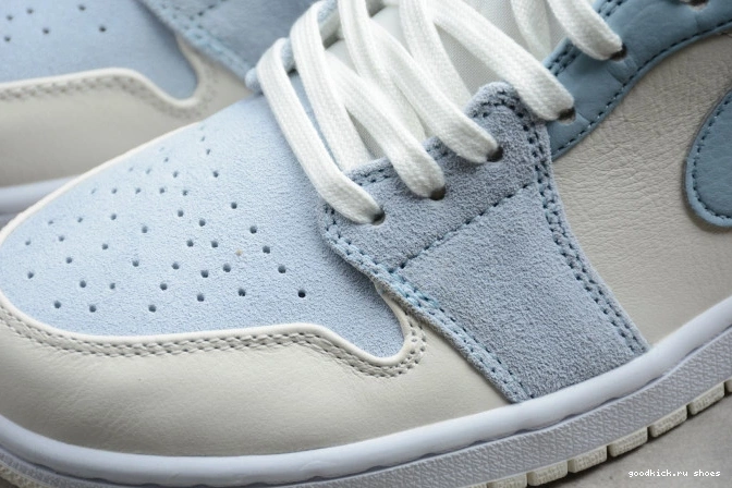 Cheap Mixed Air Mid Jordan DA4666-100 1 Blue Textures 0823